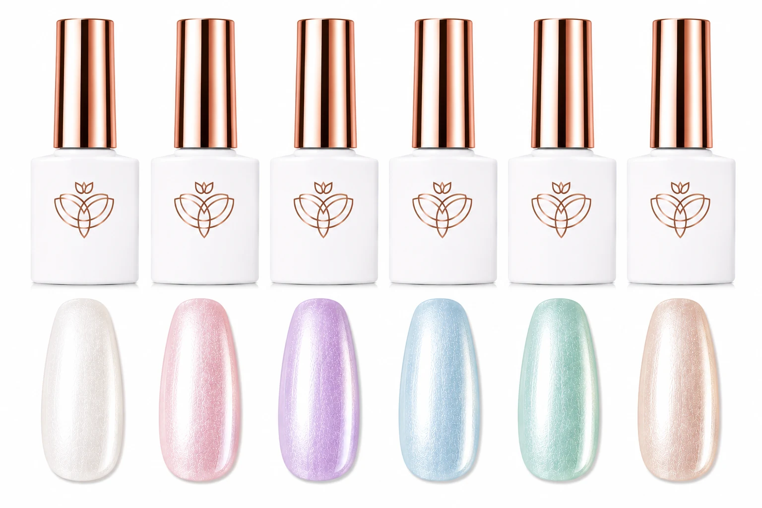 modelones Pearl Legend Gel Nail Polish Set 6 Colors