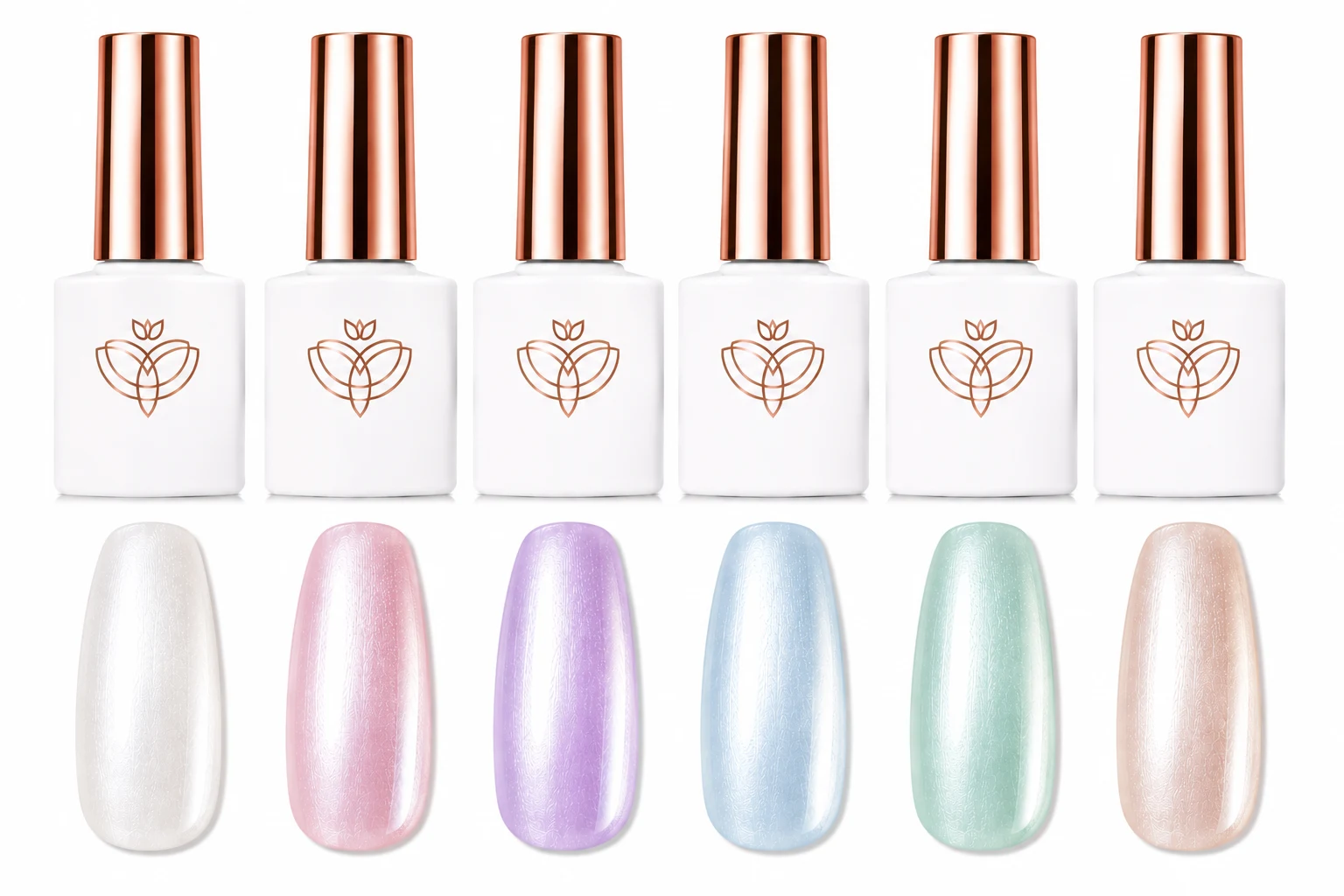 modelones Pearl Legend Gel Nail Polish Set 6 Colors