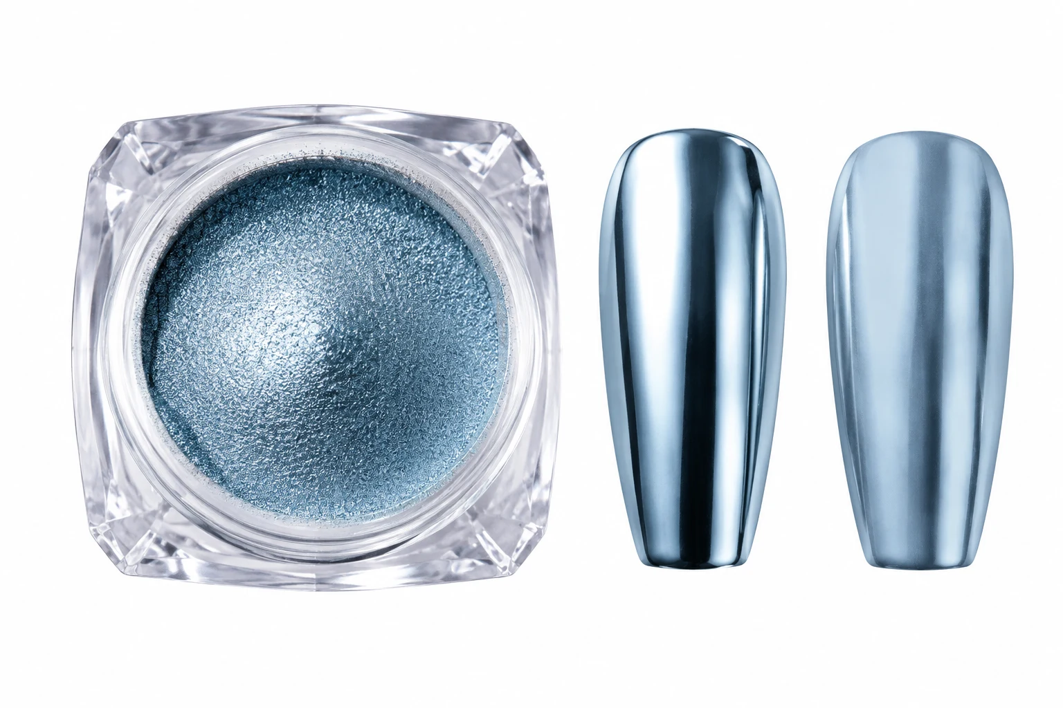 BORN PRETTY Metallic Mirror Effect Chrome Nail Powder