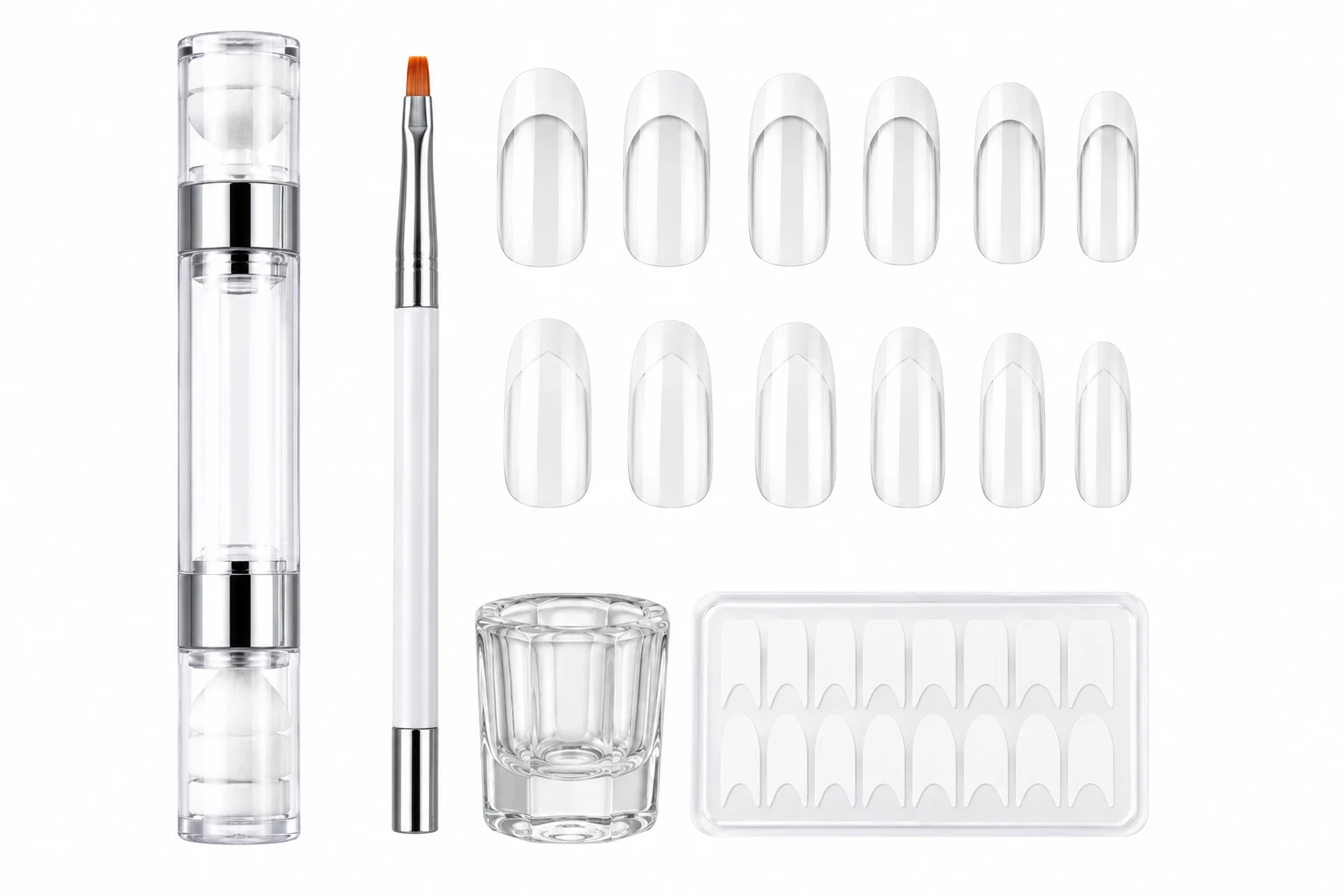 Beetles French Tip Tool Stamp Gel Silicone Kit
