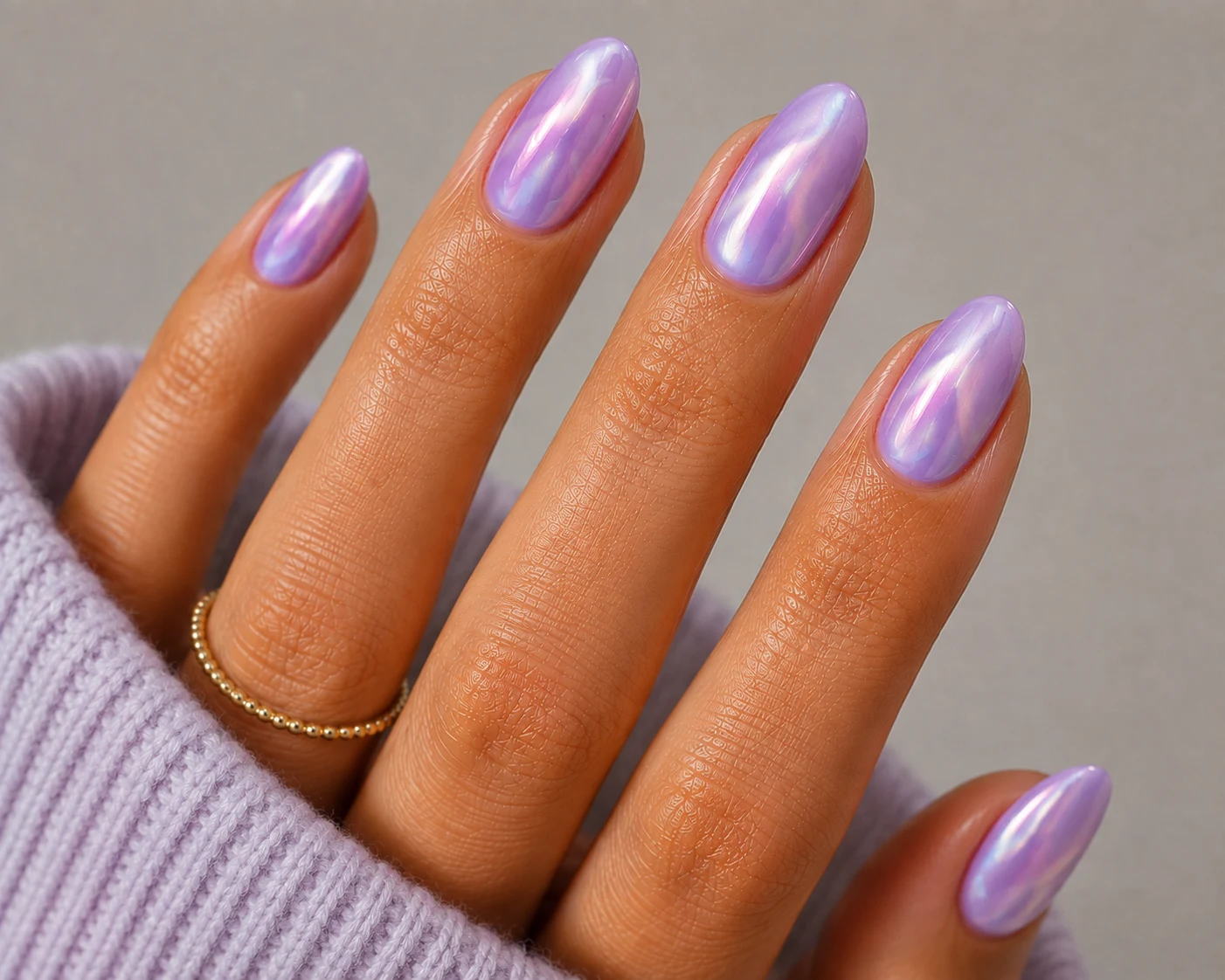 Lavender Aura Nails — summer nails inspiration style outfit
