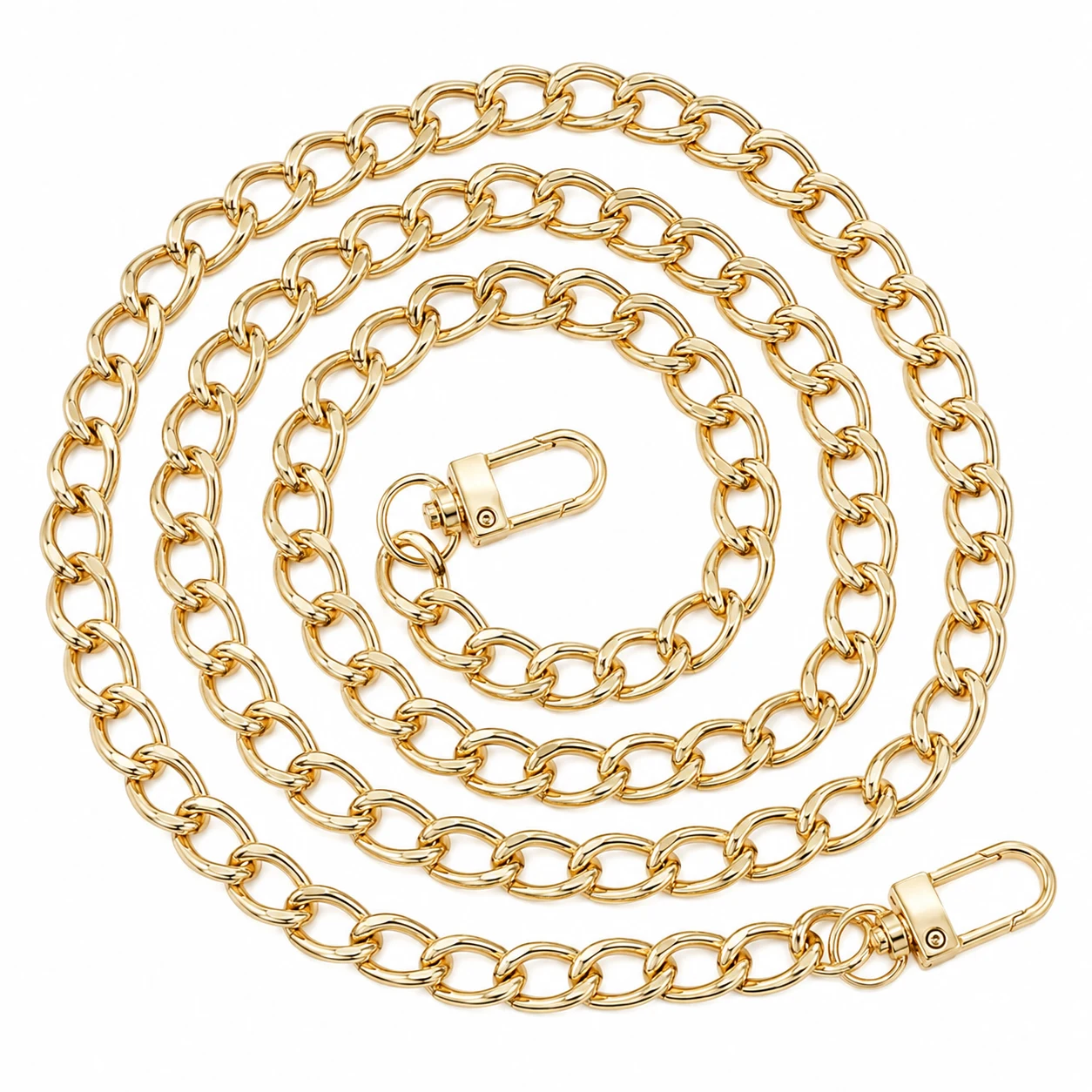PAVIKE Purse Chain Strap with Clasps 47 Inch Crossbody Chain