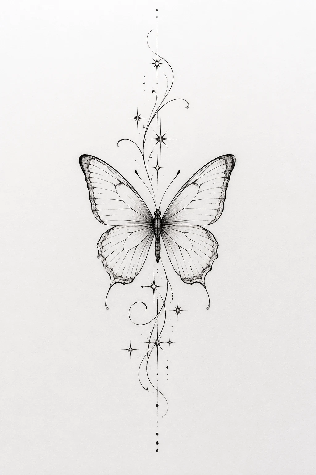 Fine-Line Tattoo Butterfly for Effortless Elegance — tattoo butterfly style outfit