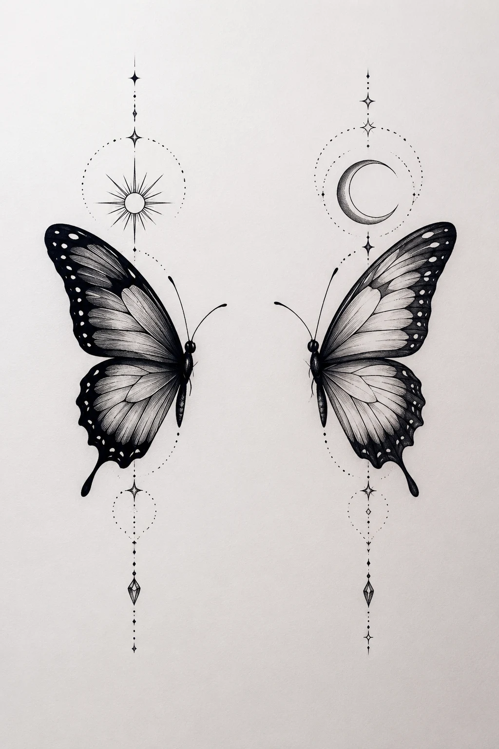 Matching Tattoo Butterfly Designs with Personal Meaning — tattoo butterfly style outfit