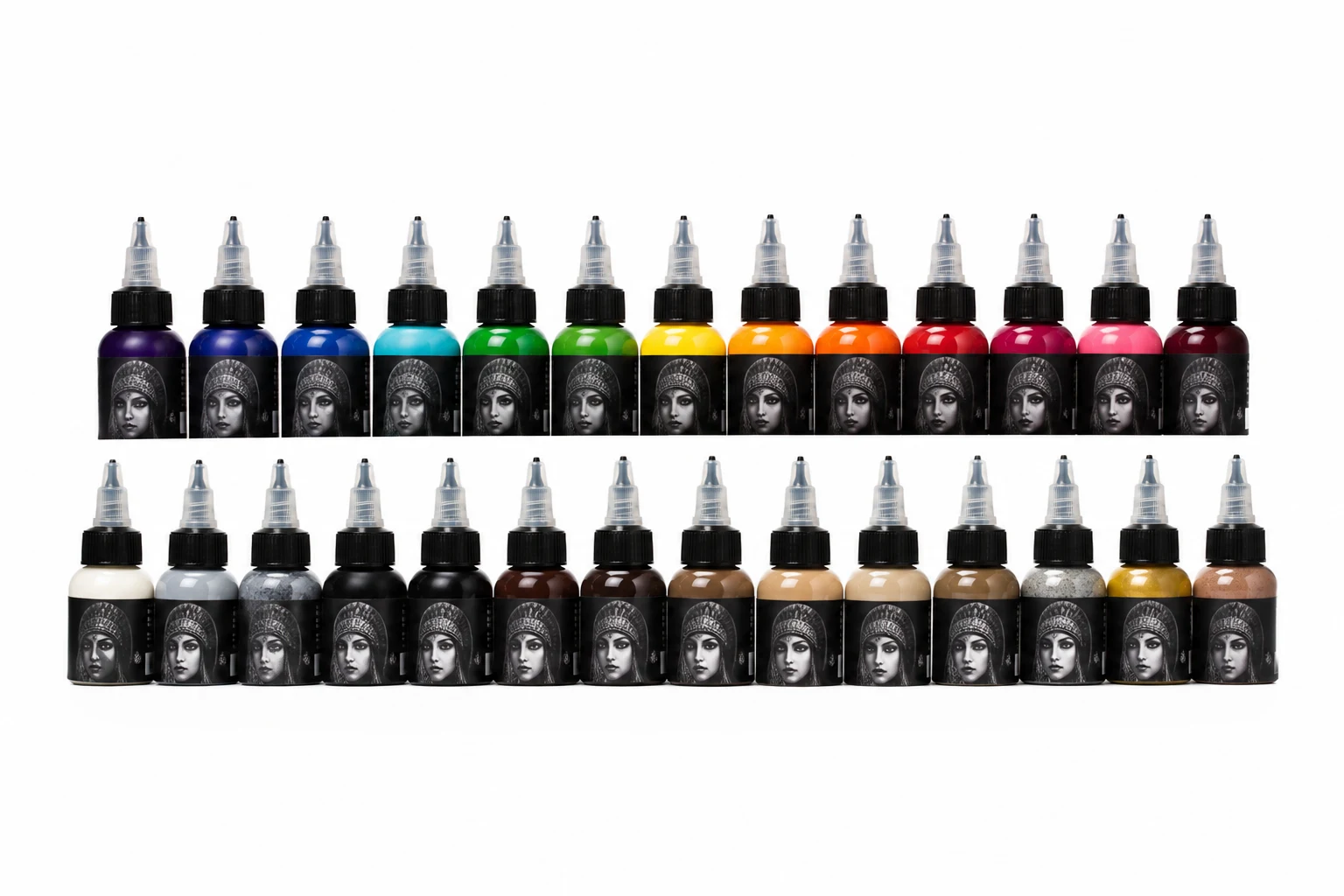 Solid Ink Classic Color Tattoo Ink Set