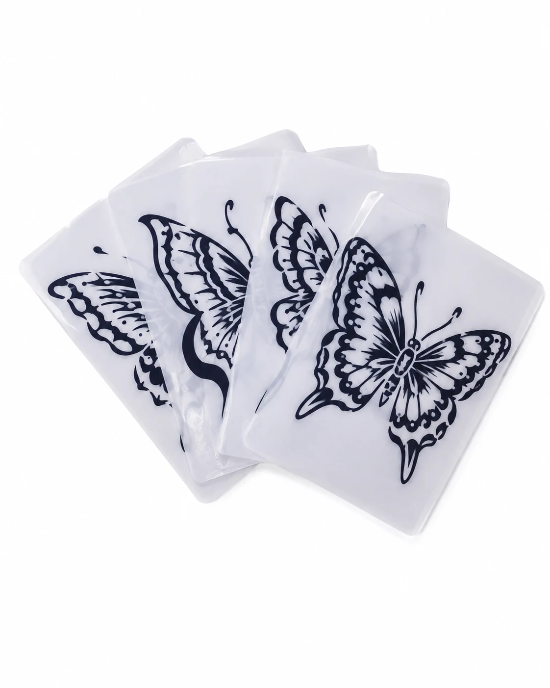 Reusable Traditional Butterfly Tattoo Stencils