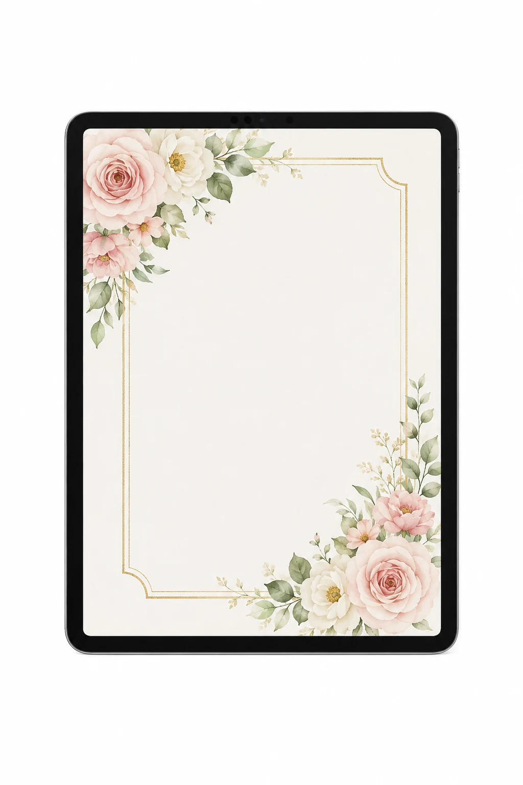 Editable Digital Wedding Invitation Template