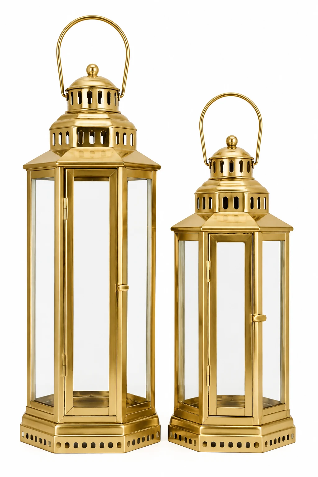 Koyal Wholesale Gold Metal Lanterns