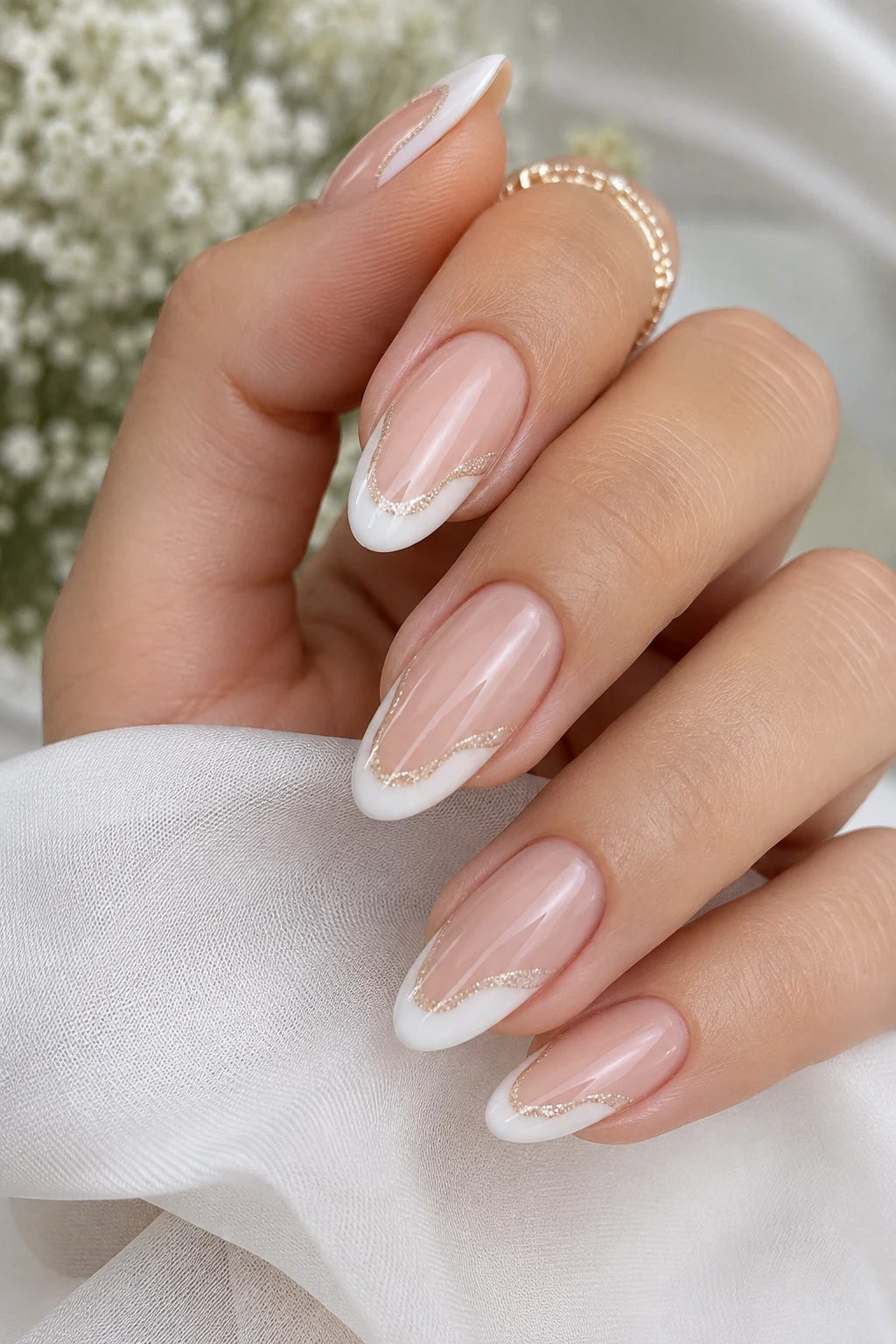 Wedding Nails for Bride French Tip with a Modern Twist — wedding nails for bride style outfit