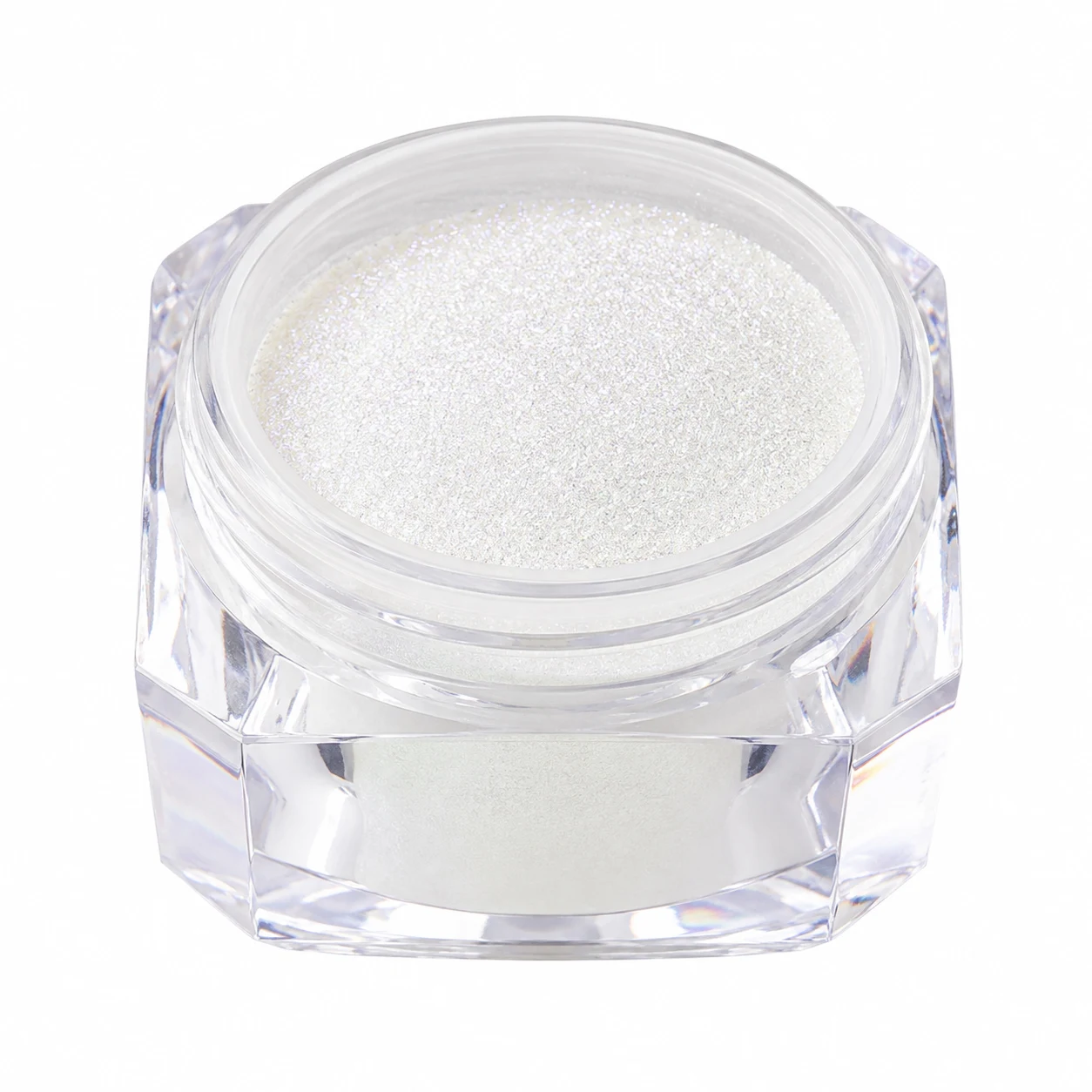 Beetles White Pearl Chrome Nail Powder