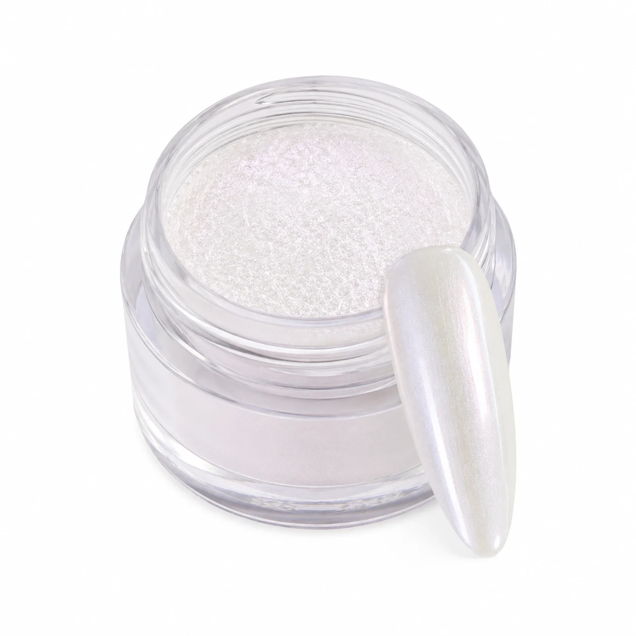 Beetles White Pearl Chrome Nail Powder