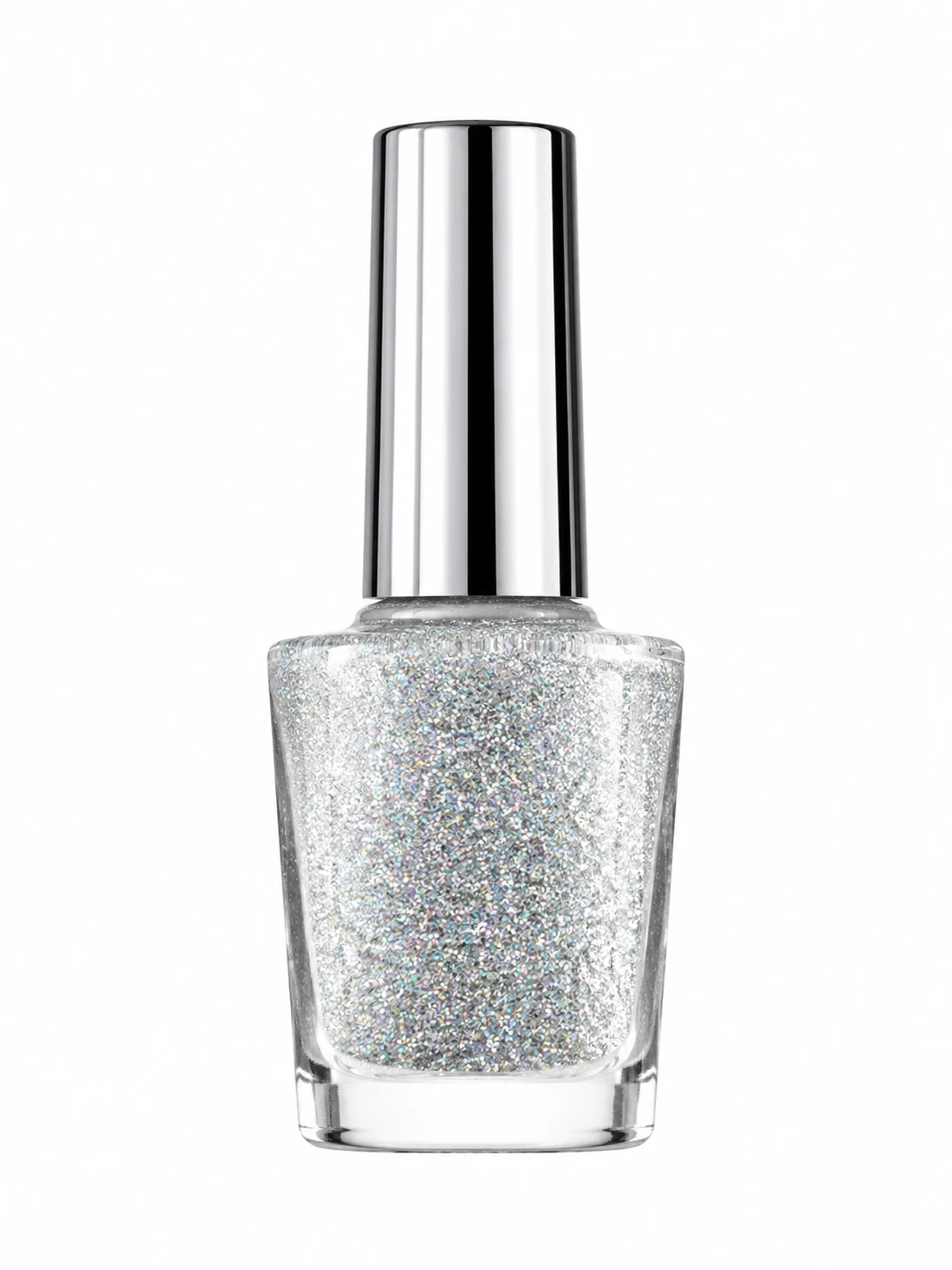 Modelones Silver Glitter Gel Nail Polish