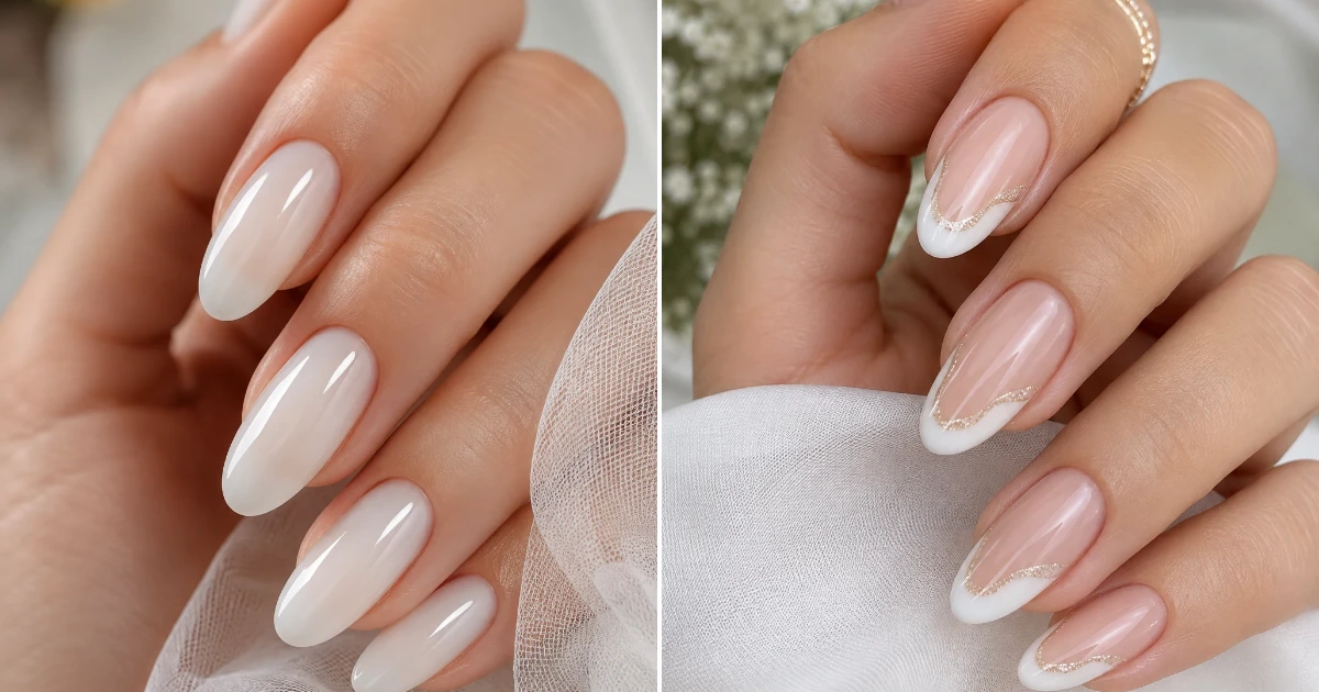Wedding nails for bride: 9 Stunning Nail Idea wedding nails for bride