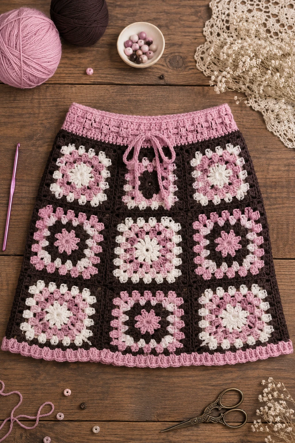 Y2K Crochet Mini Skirt — y2k crochet ideas style outfit