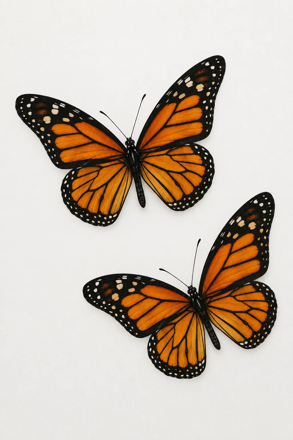 Matching Monarch Pair — 2 butterfly tattoo style outfit