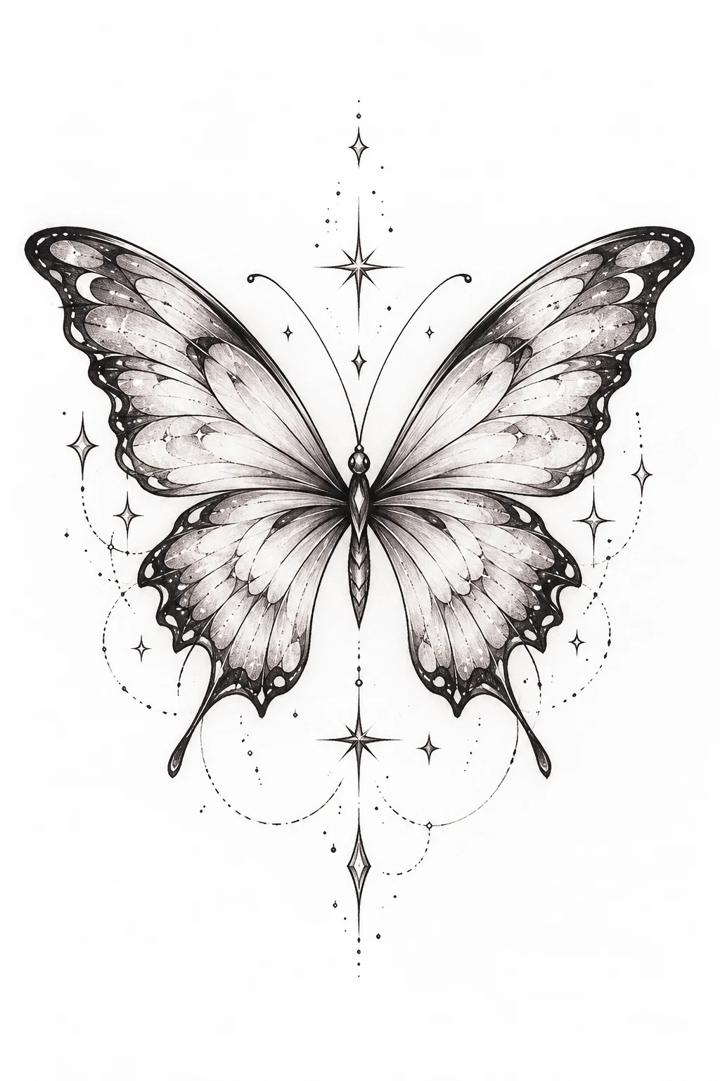 Ariana Grande Butterfly Tattoo Stencil Style — ariana grande butterfly tattoo style outfit