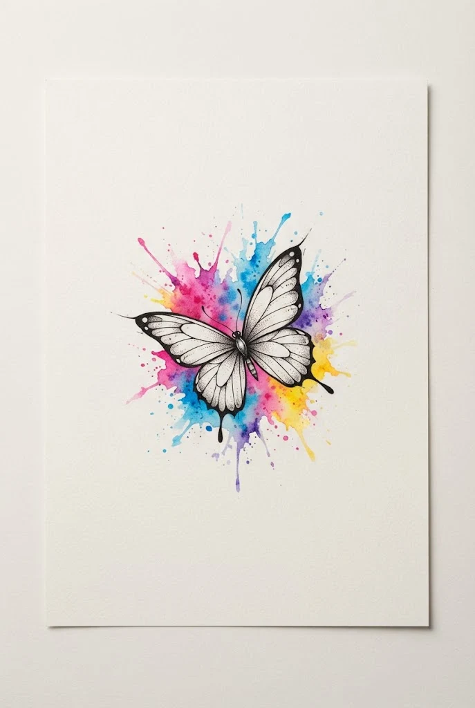 Bold Blackwork Forearm Silhouette — arm butterfly tattoo style outfit