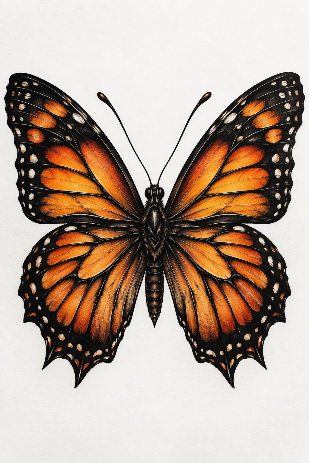 Midnight Monarch Big Butterfly Tattoo — big butterfly tattoo style outfit