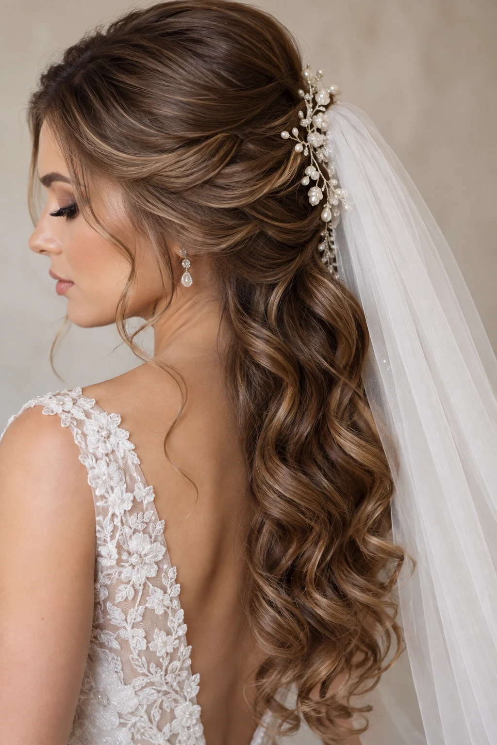 Classic Bridal Hairstyles for Long Hair With Veil — Bridal Hairstyles for Long Hair style outfit