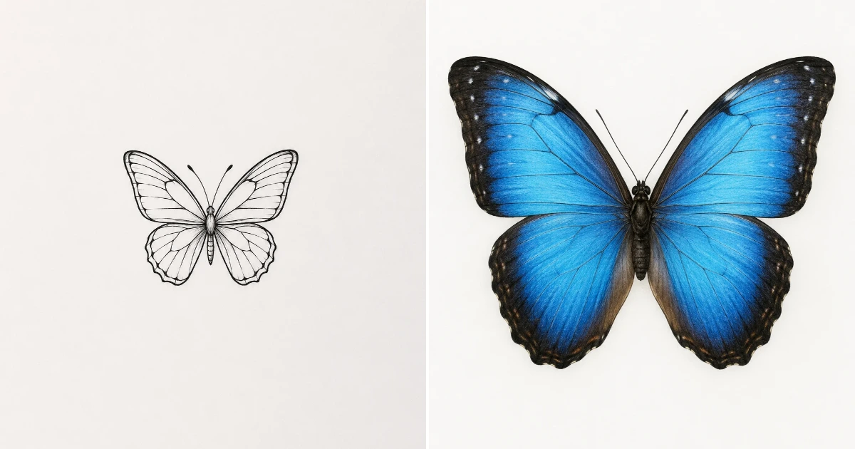 Butterfly ankle tattoo: 9 Gorgeous Tattoo Ideas for butterfly ankle tattoo