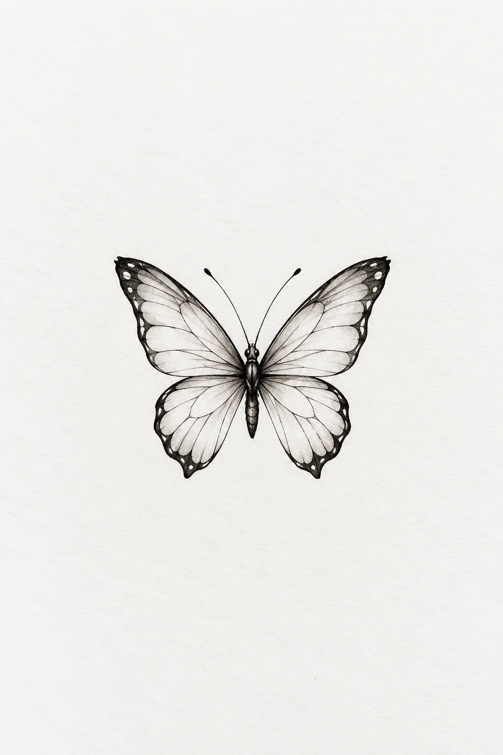 Tiny Minimalist Butterfly — butterfly collar bone tattoo style outfit
