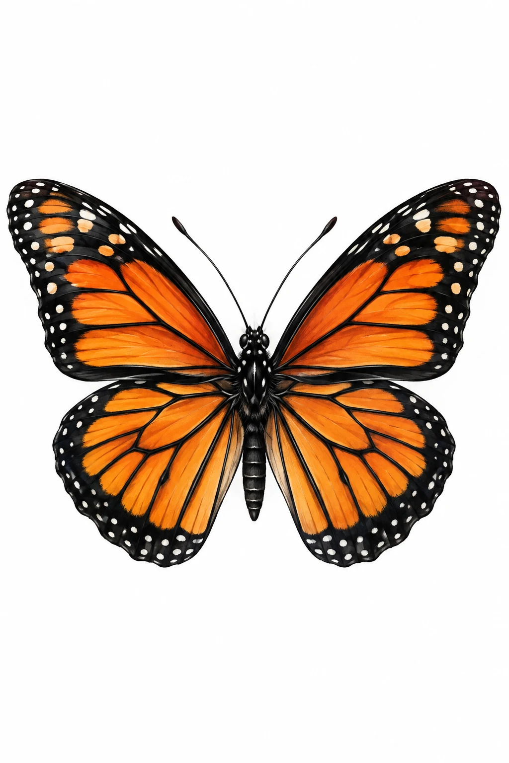 Realistic Monarch Butterfly — butterfly collar bone tattoo style outfit