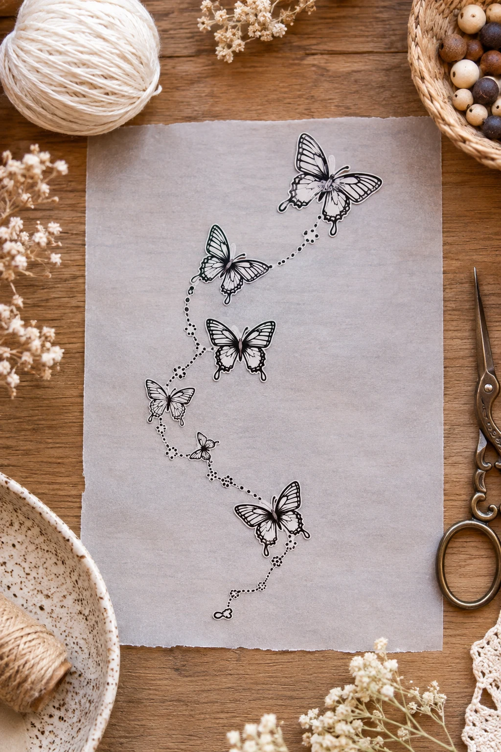 Butterfly Foot Ankle Trail — butterfly foot tattoo style outfit