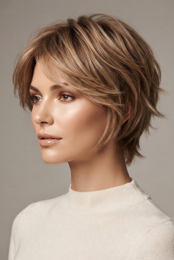 Toasted Almond DIY Crop — butterfly hairstyles for short hair style outfit
