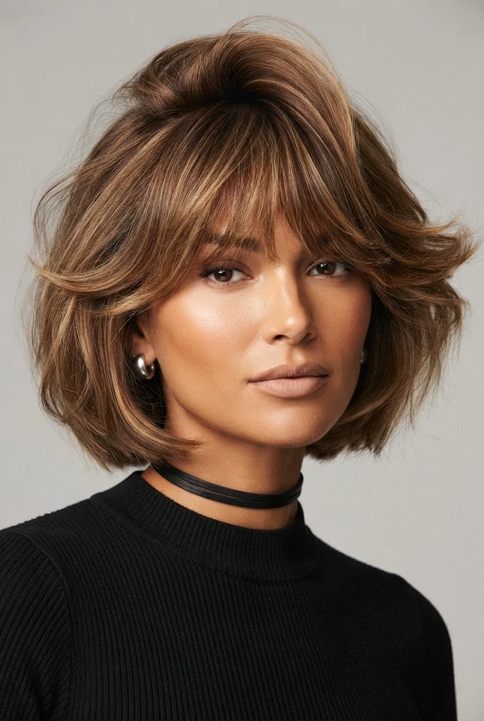 Tousled Golden Spikes Butterfly — butterfly hairstyles for short hair style outfit