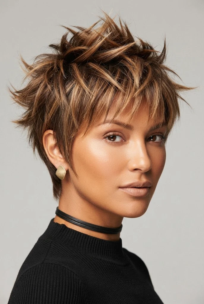 Sleek Jet-Black Micro-Bob — butterfly hairstyles for short hair style outfit