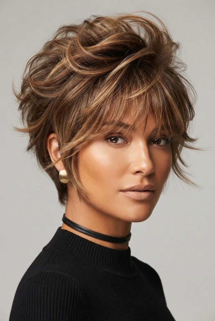 Beach-Ready Undone Salty Crop — butterfly hairstyles for short hair style outfit