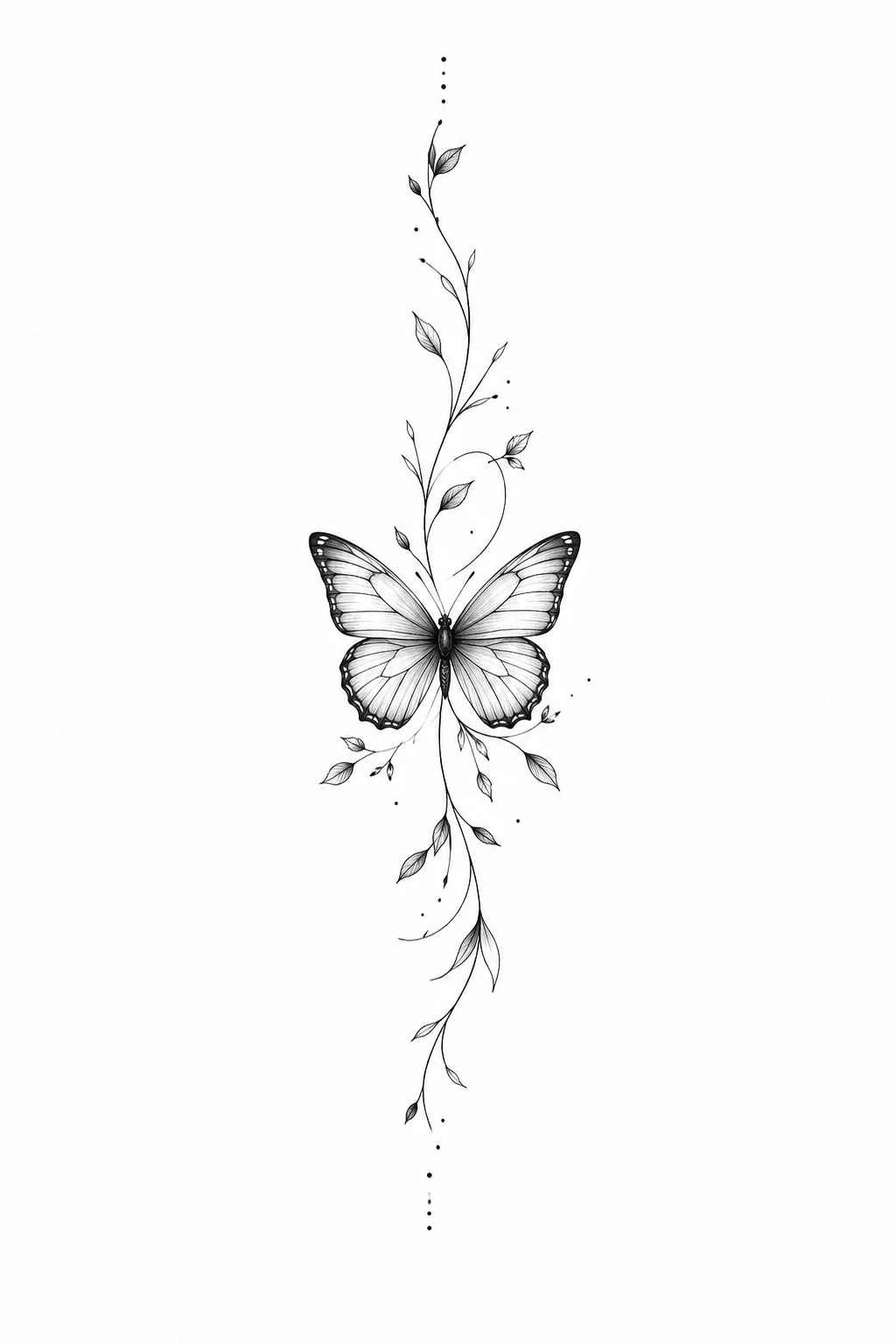 Minimal Butterfly Wrist Extension — butterfly hand tattoo for women style outfit