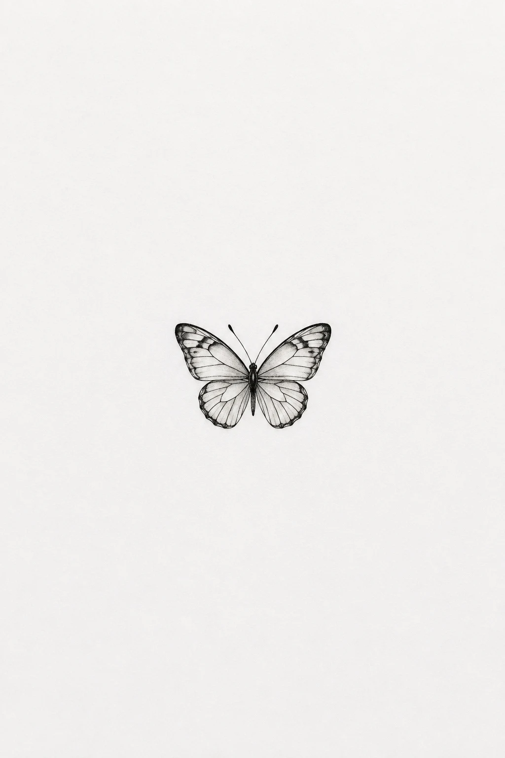 Tiny Butterfly on the Finger — butterfly hand tattoo for women style outfit