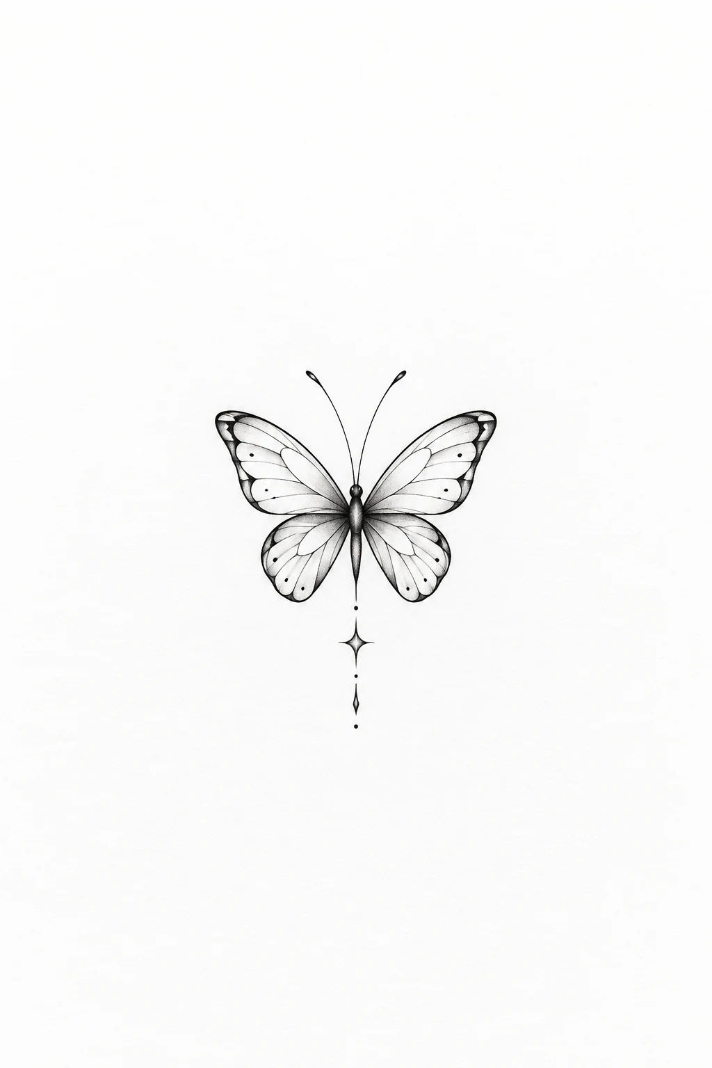 Tiny Minimalist Butterfly Below the Knee — butterfly knee tattoo style outfit