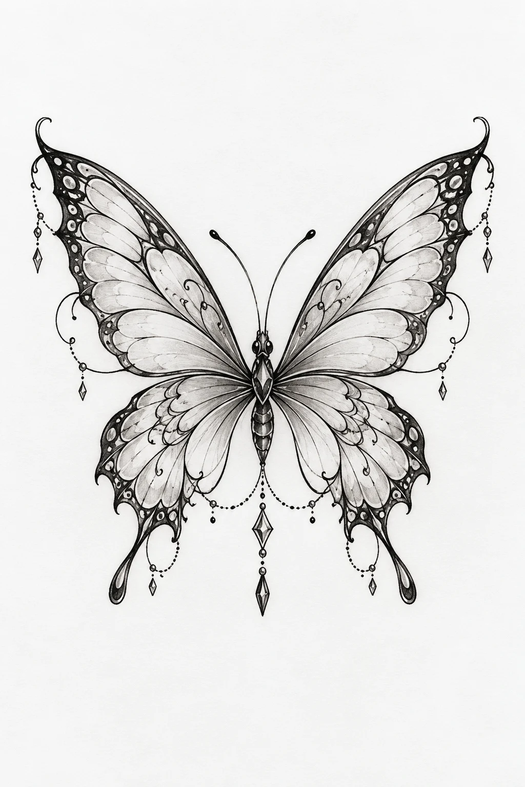 Fine-Line Name Wings — butterfly name tattoo style outfit