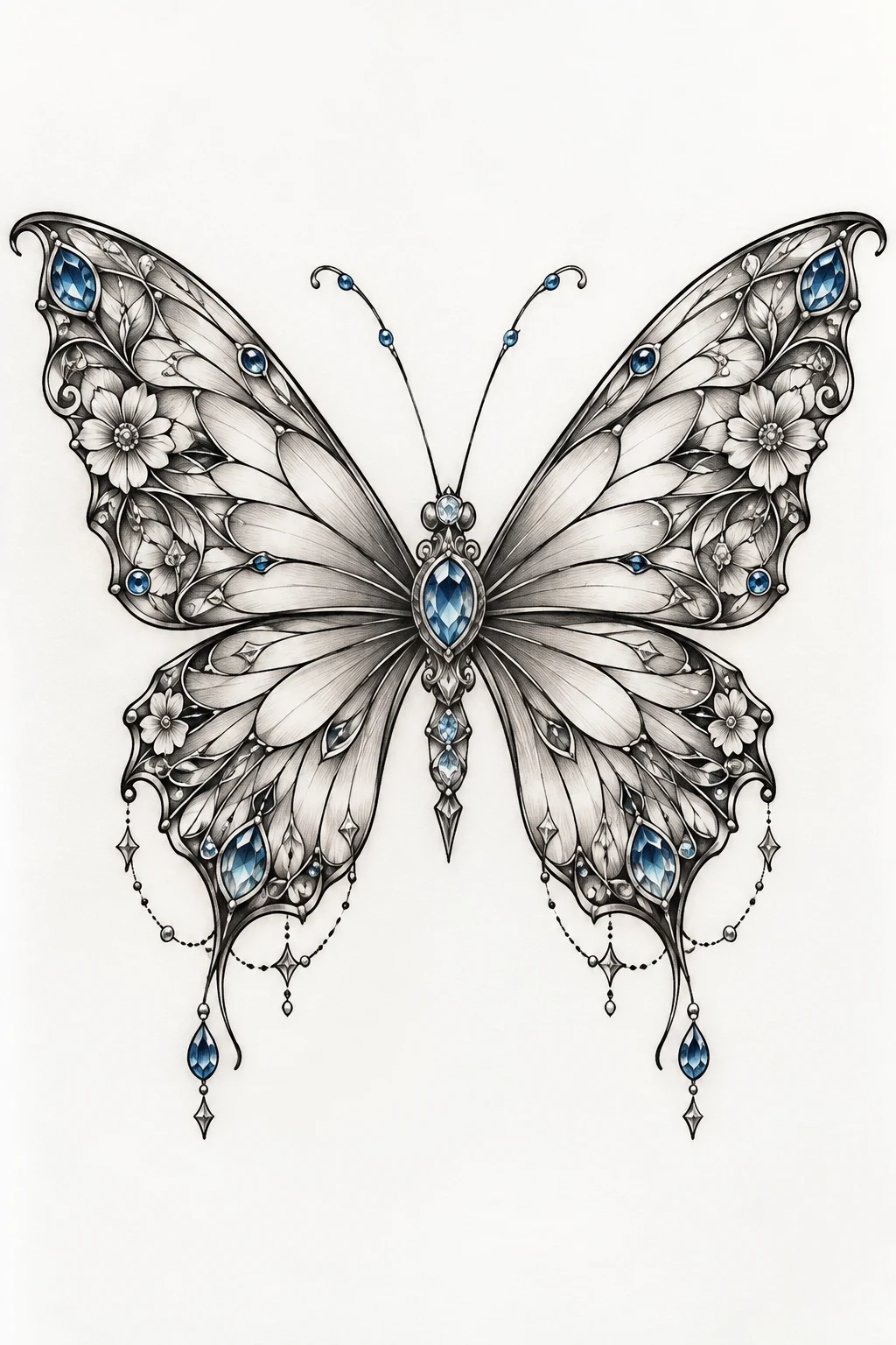 Birthstone Butterfly Name — butterfly name tattoo style outfit