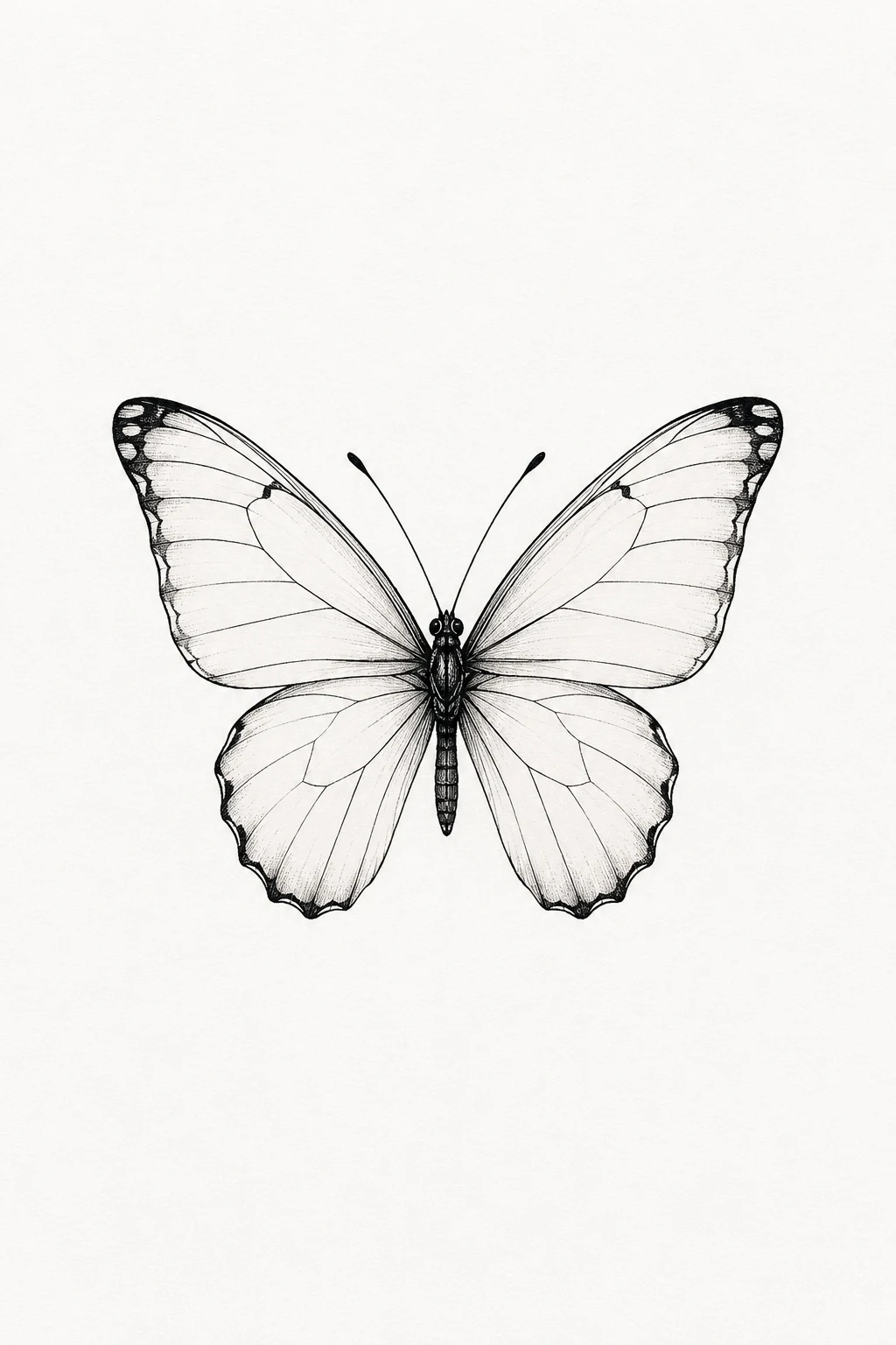 Butterfly Outline Tattoo on the Finger — butterfly outline tattoo style outfit