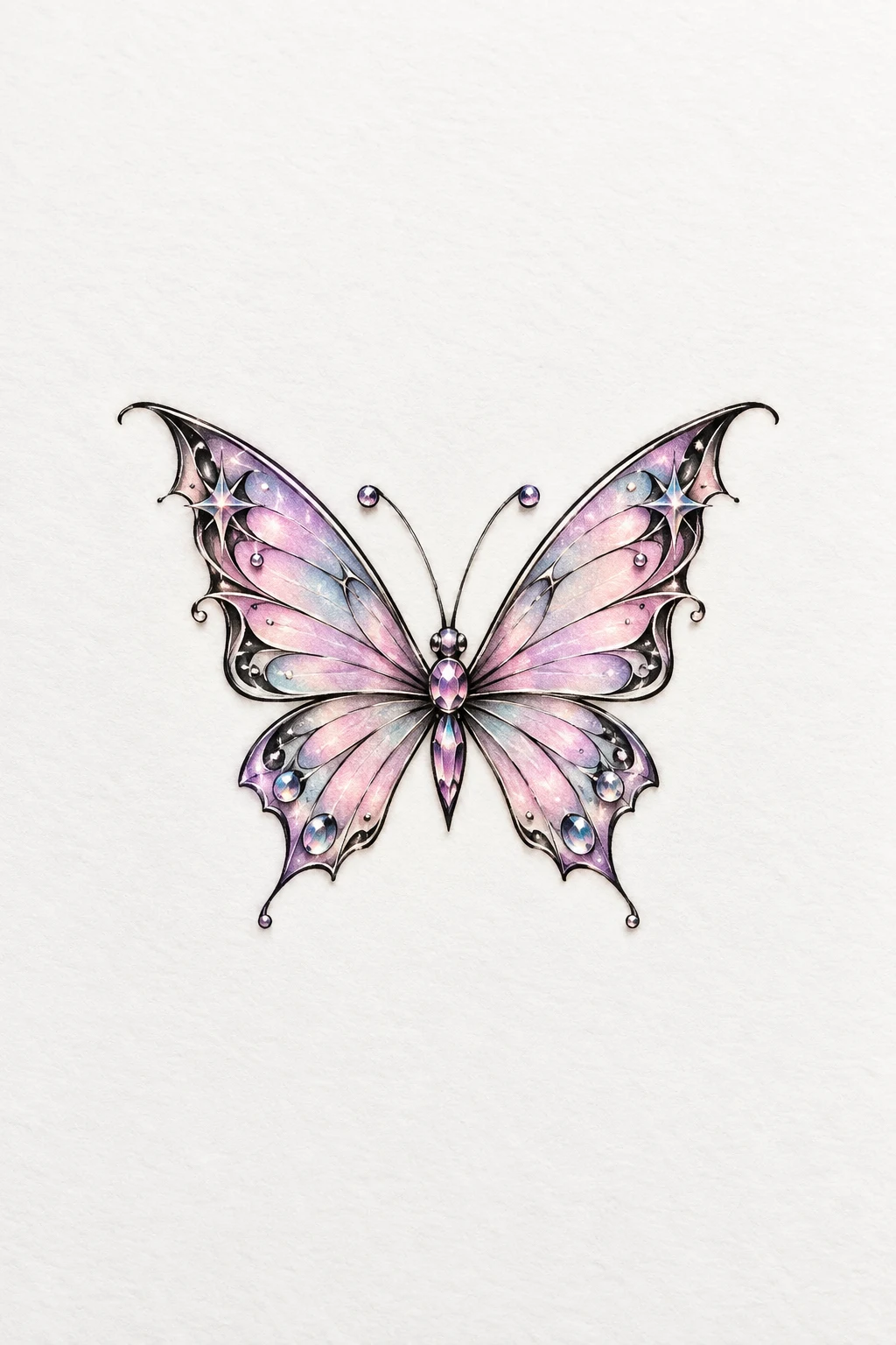 Tiny Y2K Butterfly — butterfly small tattoo style outfit