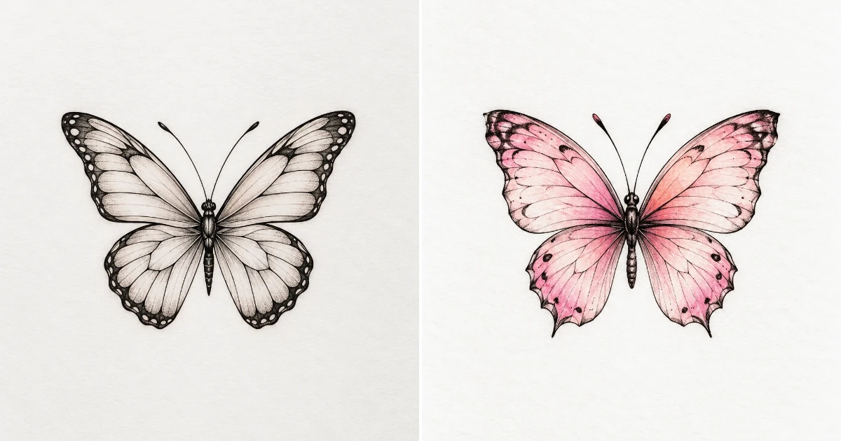 13 Butterfly Small Tattoo Ideas That Feel Delicate butterfly small tattoo
