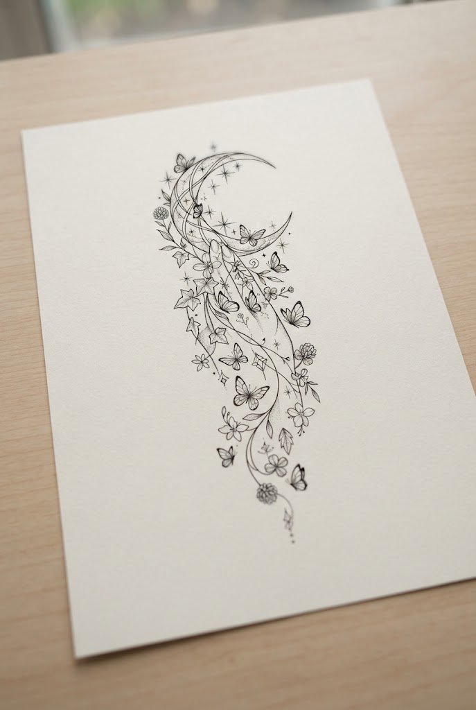 Dainty Finger and Hand Tapestry Style — butterfly tattoo back of arm style outfit