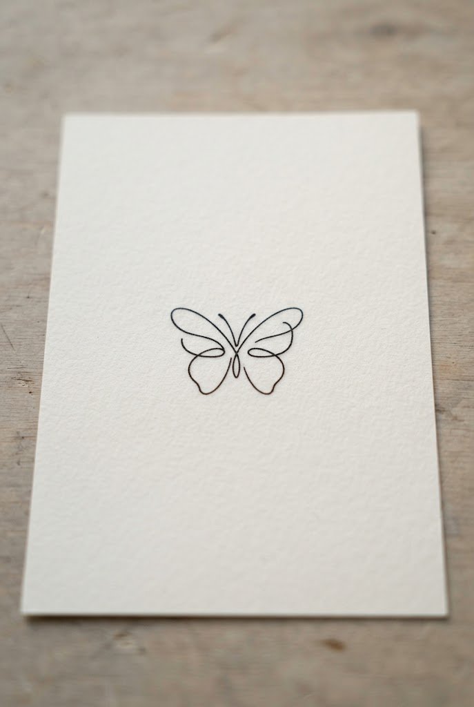 Minimalist Single-Line Micro-Inked Butterfly Tattoo Finger — butterfly tattoo finger style outfit