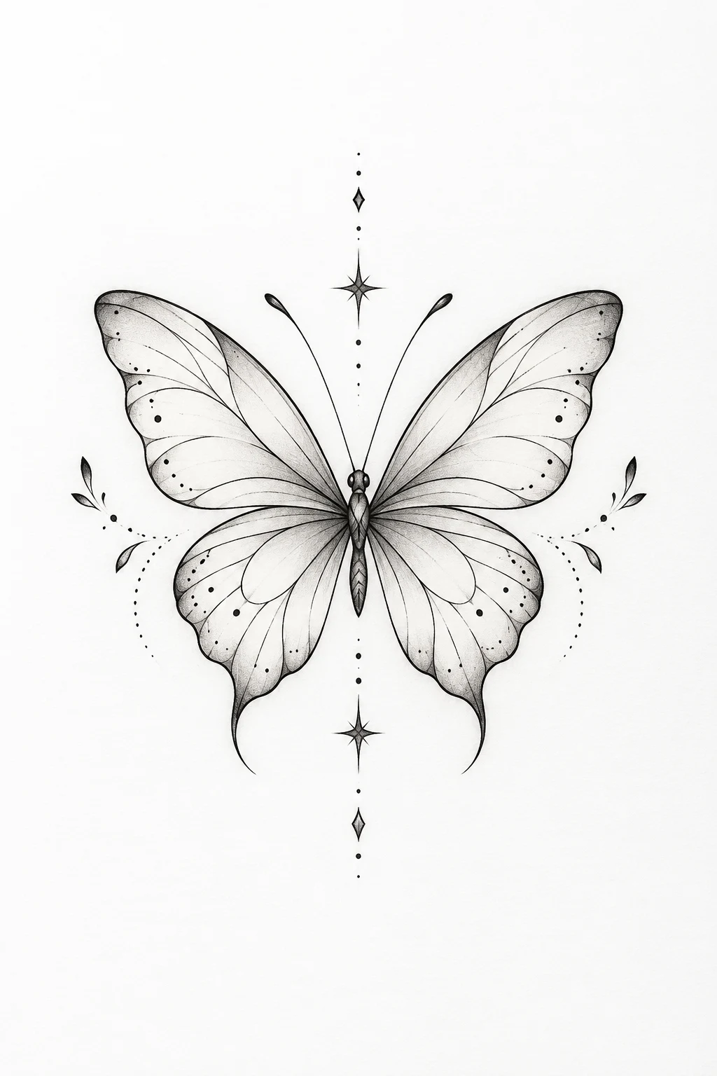 Minimalist Butterfly on the Hand — butterfly tattoo for lost loved one style outfit