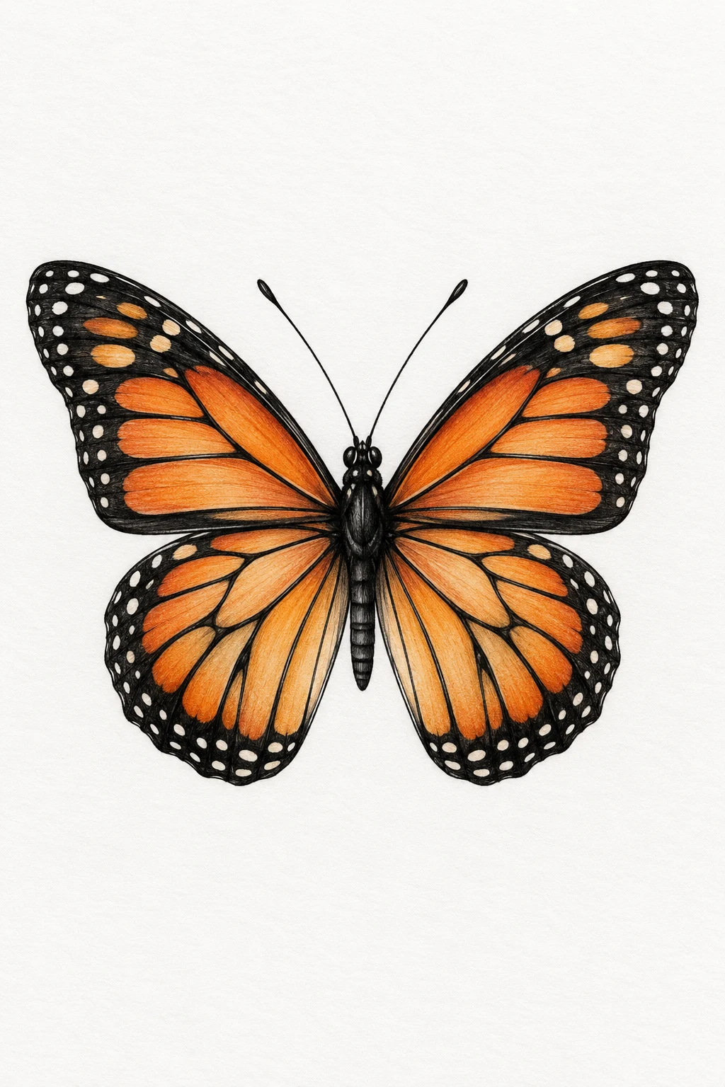 Fine-Line Monarch — butterfly tattoo forearm style outfit