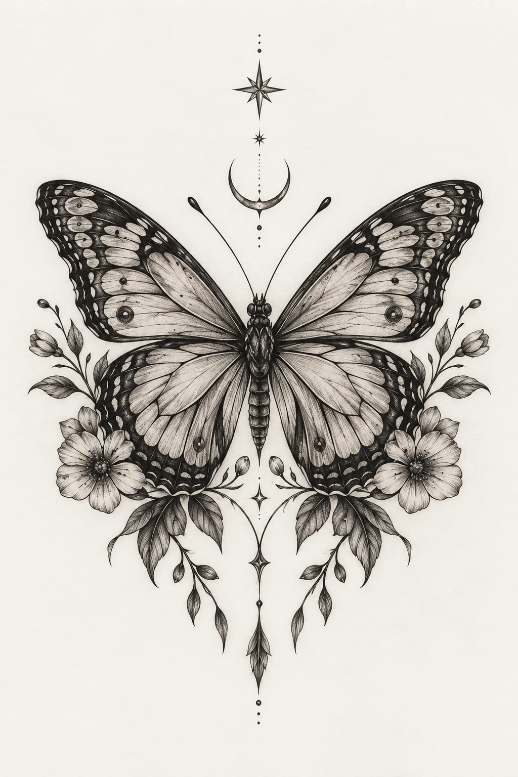 Vintage Butterfly Flash — butterfly tattoo forearm style outfit