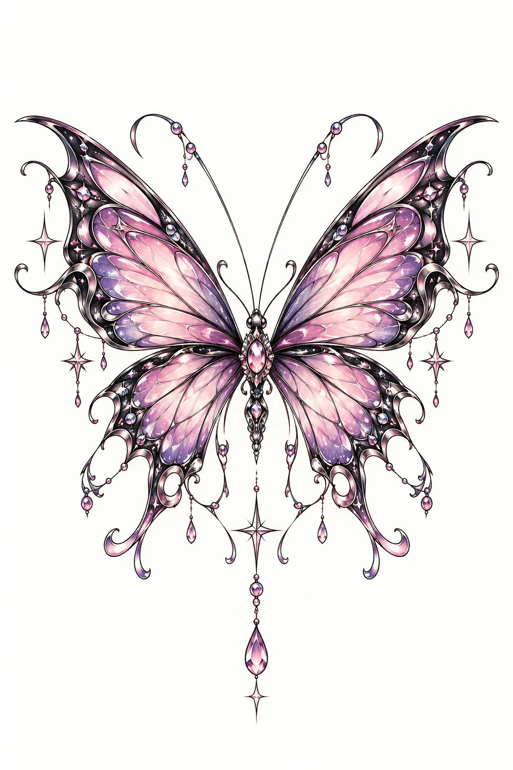 Y2K-Inspired Butterfly — butterfly tattoo lower back style outfit