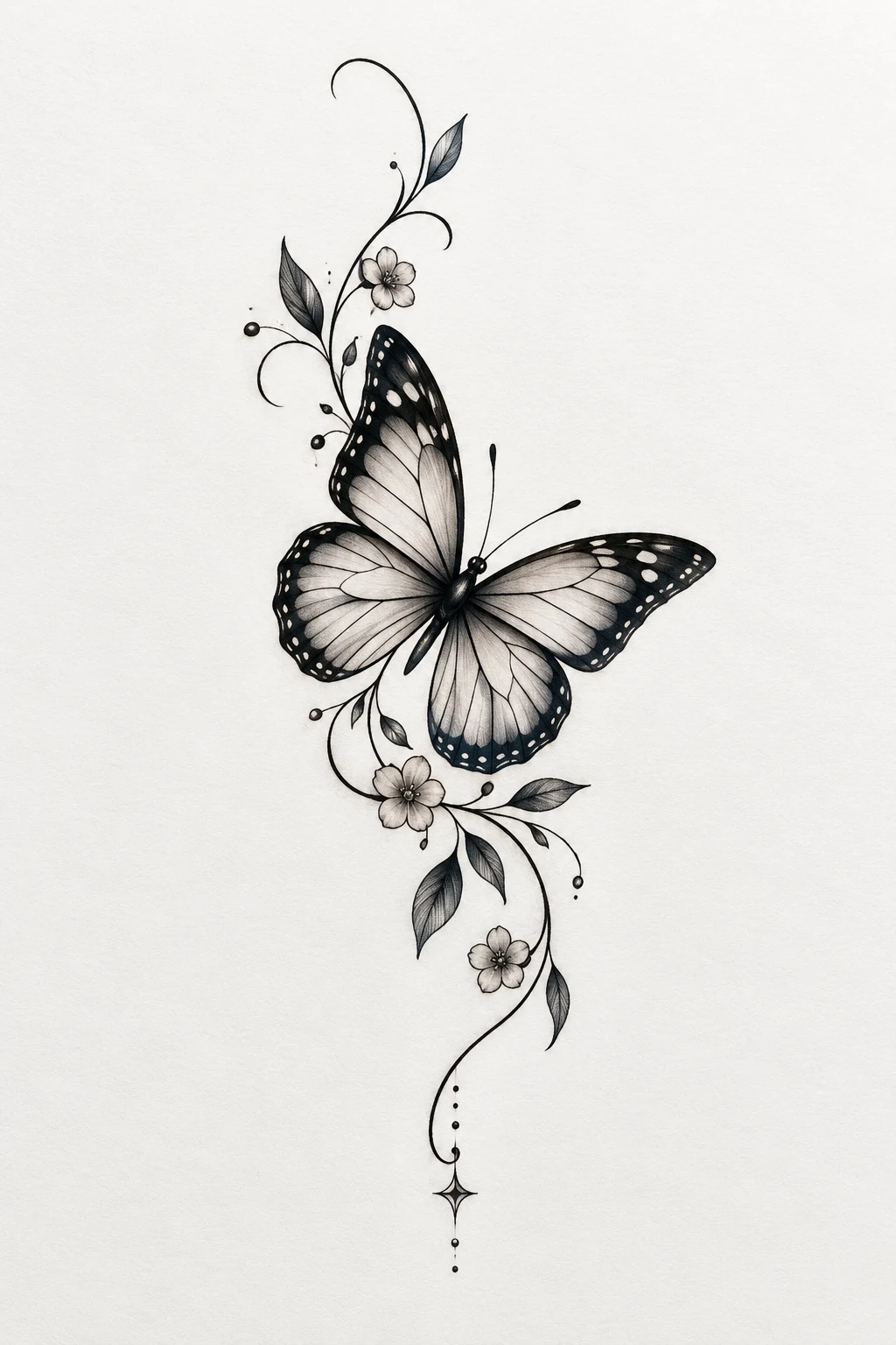 Ankle Butterfly — butterfly tattoo placement ideas style outfit