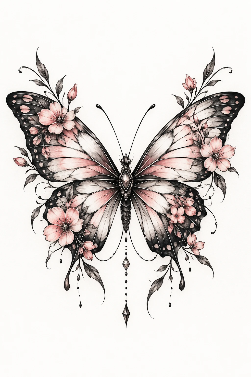 Butterfly With a Meaningful Word — butterfly tattoo with words style outfit