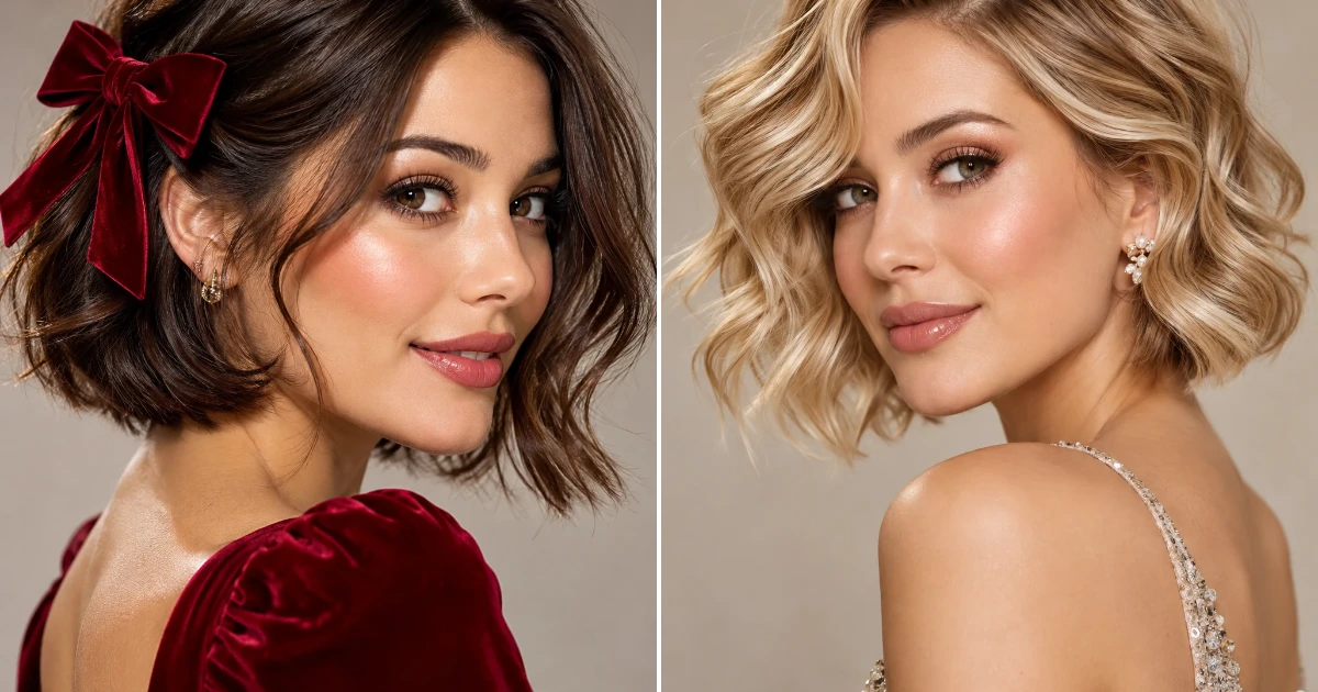 Christmas hairstyles for short hair: 13 Gorgeous Christmas hairstyles for short hair
