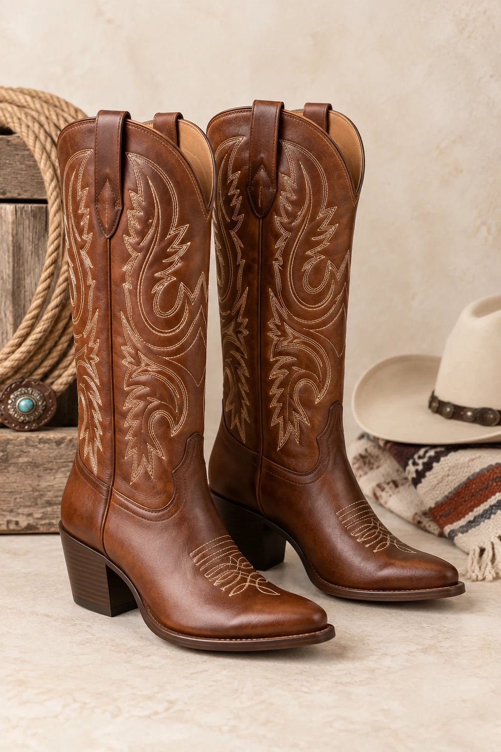 Rodeo-to-Weekend Accessories — cowgirl boots style outfit