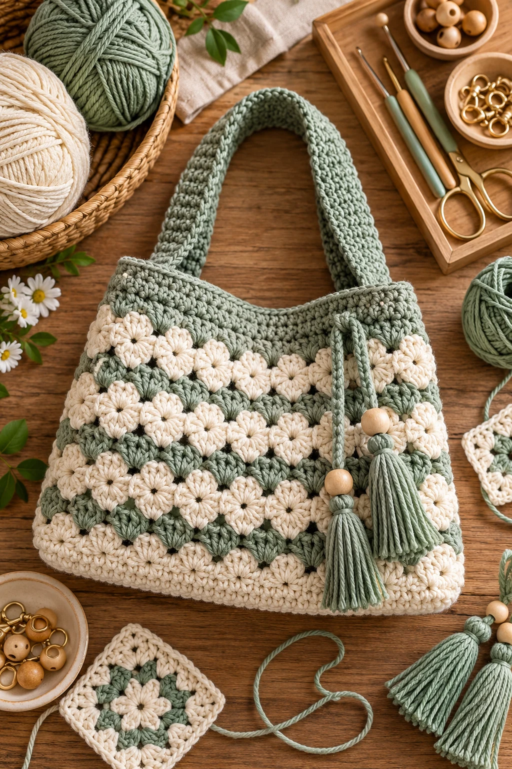 Crochet Bag Kit Weekend Project — crochet a bag style outfit